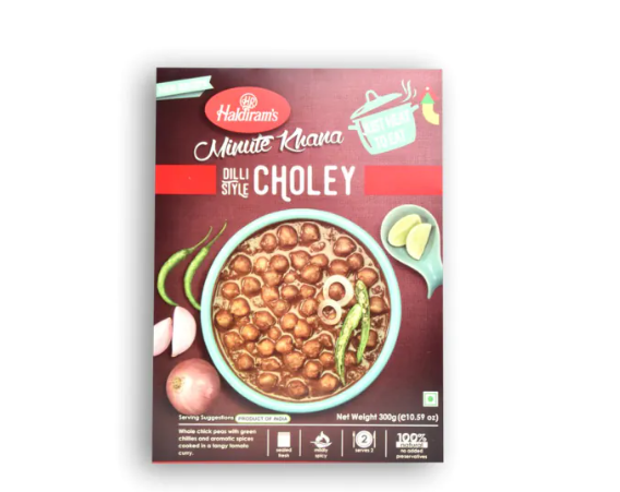 HALDIRAM'S MINUTE KHANA Dilli Style Choley 10.59 OZ